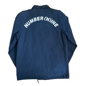 M Number Nine Arc Nylon Coach Jacket